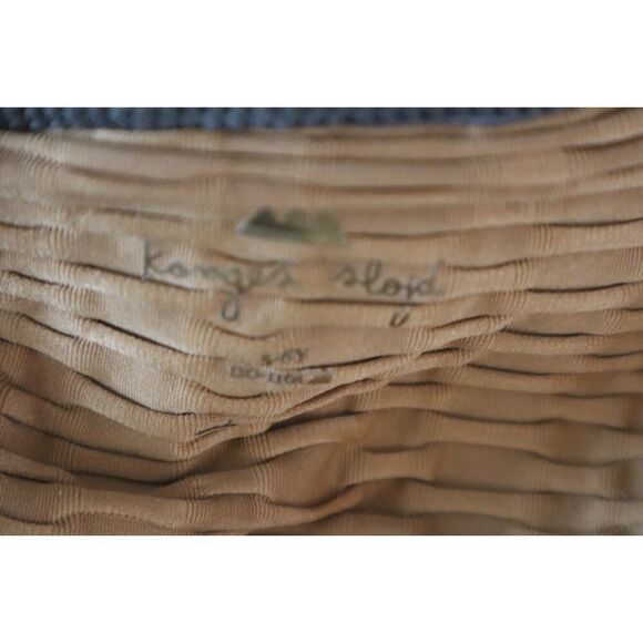 Konges Sløjd KS4050 Girl's Sz 5-6Y Bone Brown Pineapple 2-pc Bathing Suit - Picture 6 of 11